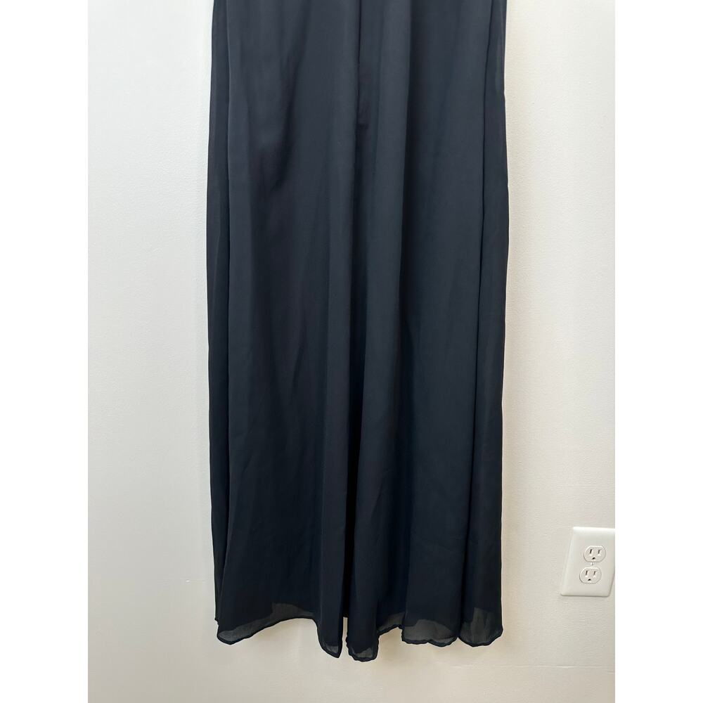 Vintage 90s Arianna by Teresa Page Black Beaded Long Dress - Picture 7 of 13